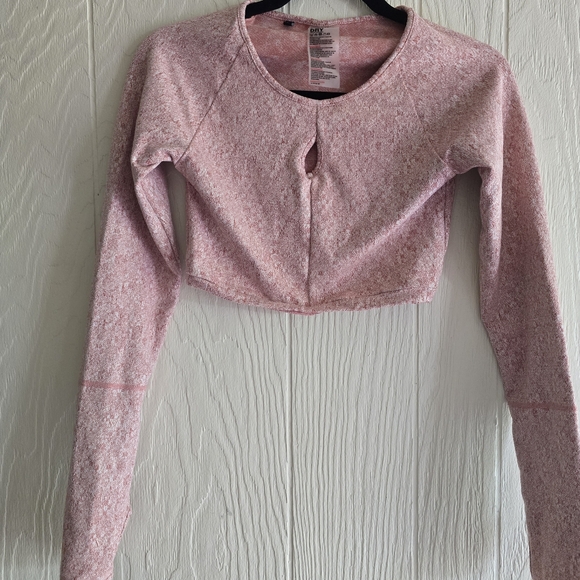 Gymshark Long Sleeve Crop Top Sz S - Picture 2 of 6